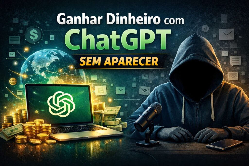 Como ganhar dinheiro com ChatGPT sem aparecer