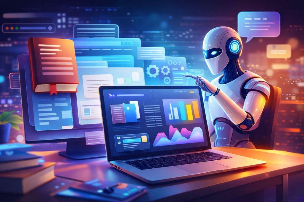 criar produtos digitais com inteligência artificial