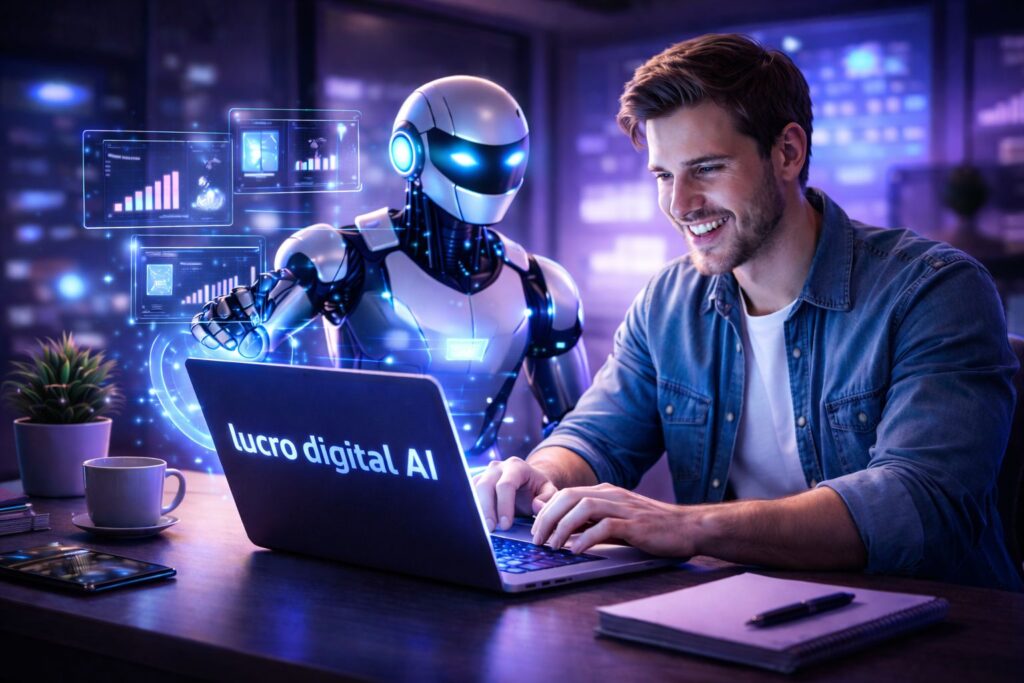 Criar um negócio online usando inteligência artificial 