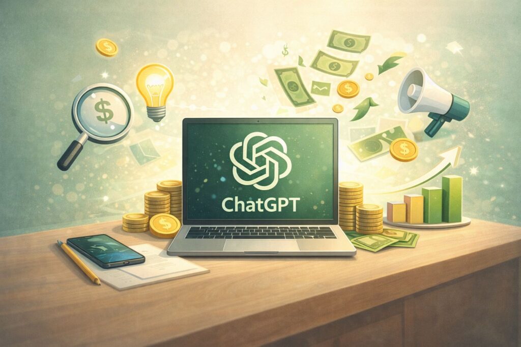 como criar renda online com ChatGPT