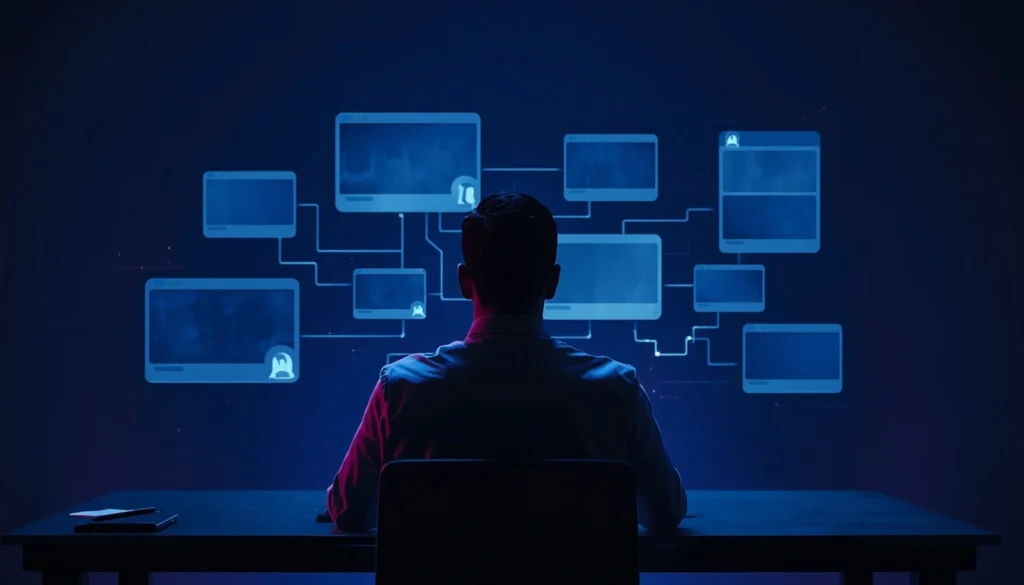 IA transformando uma ideia central em vários formatos de conteúdo para redes sociais, blog e e-mail