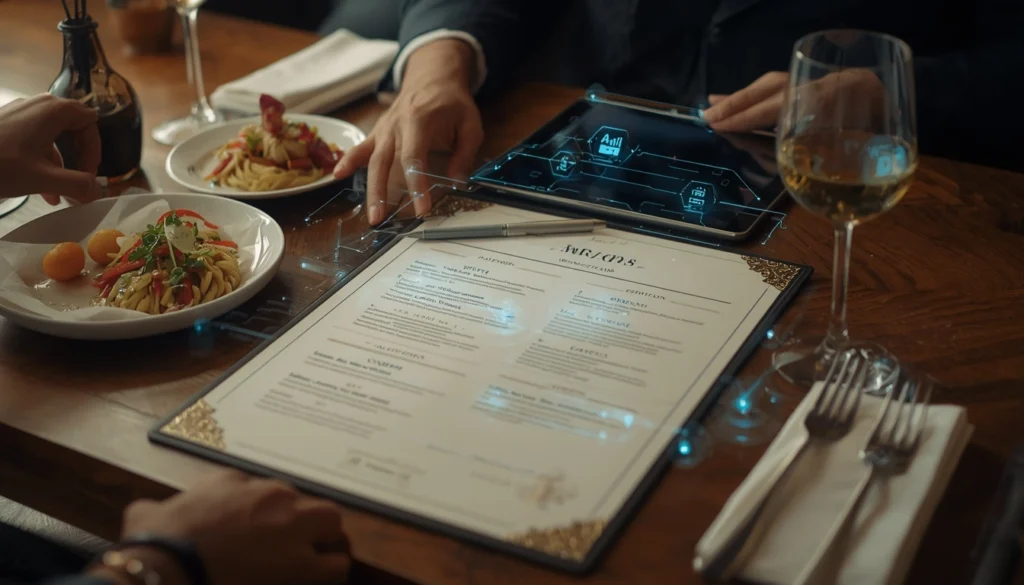 Cardápio com IA para restaurantes criarem descrições melhores de pratos