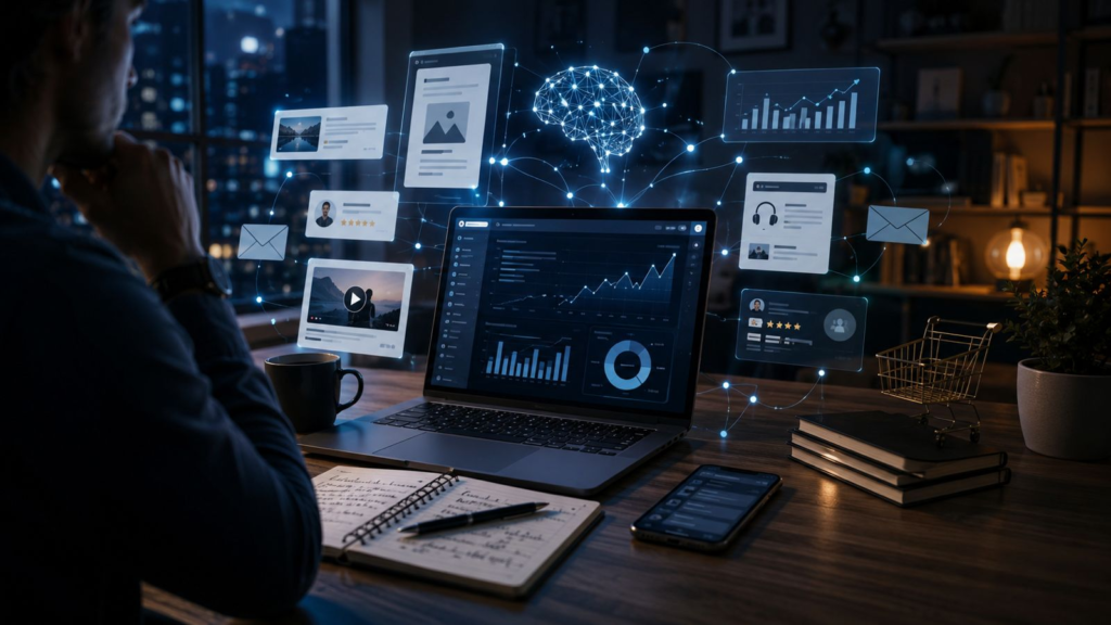 Fórmula Negócio Online para afiliados criarem conteúdo e divulgarem produtos digitais com IA