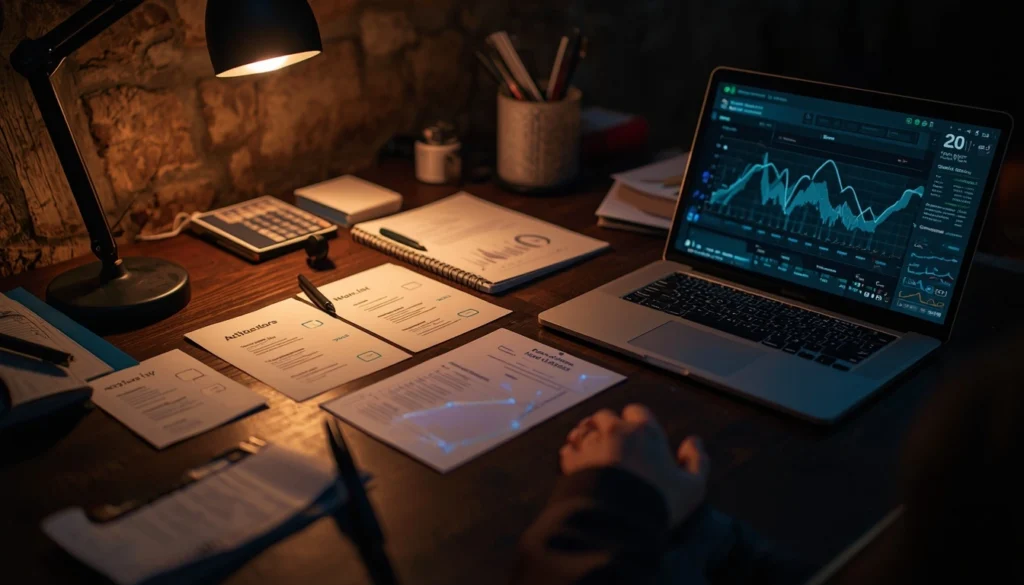 Clusters de conteúdo e dados de busca usados com IA para encontrar novas ideias de artigos